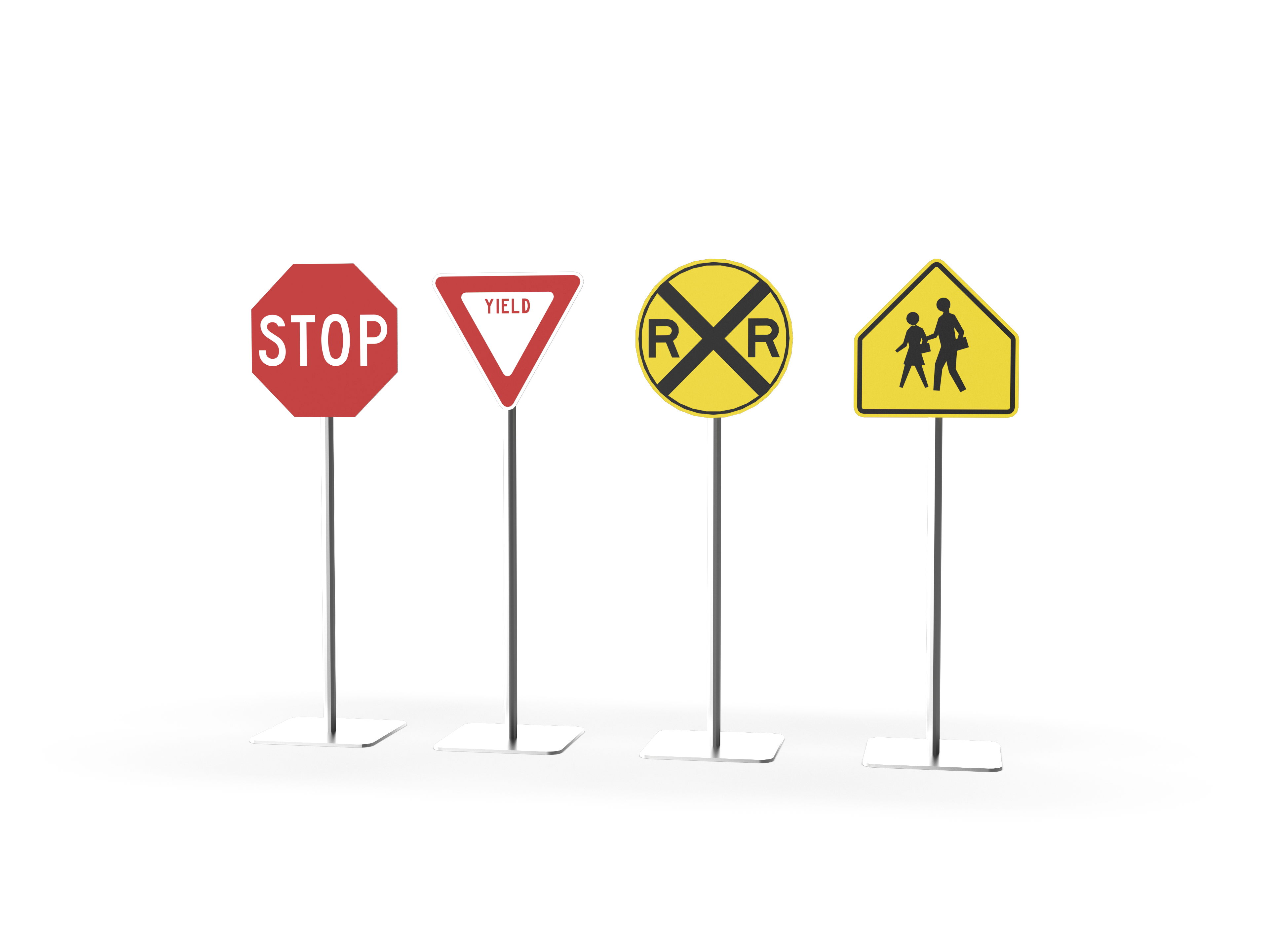 Directional Signs Set Of 4