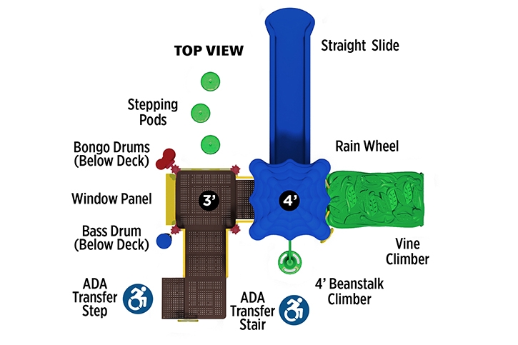 Up 028 Treasure Hollow Top View Md