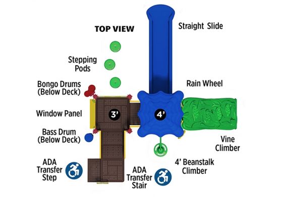 Up 028 Treasure Hollow Top View Md