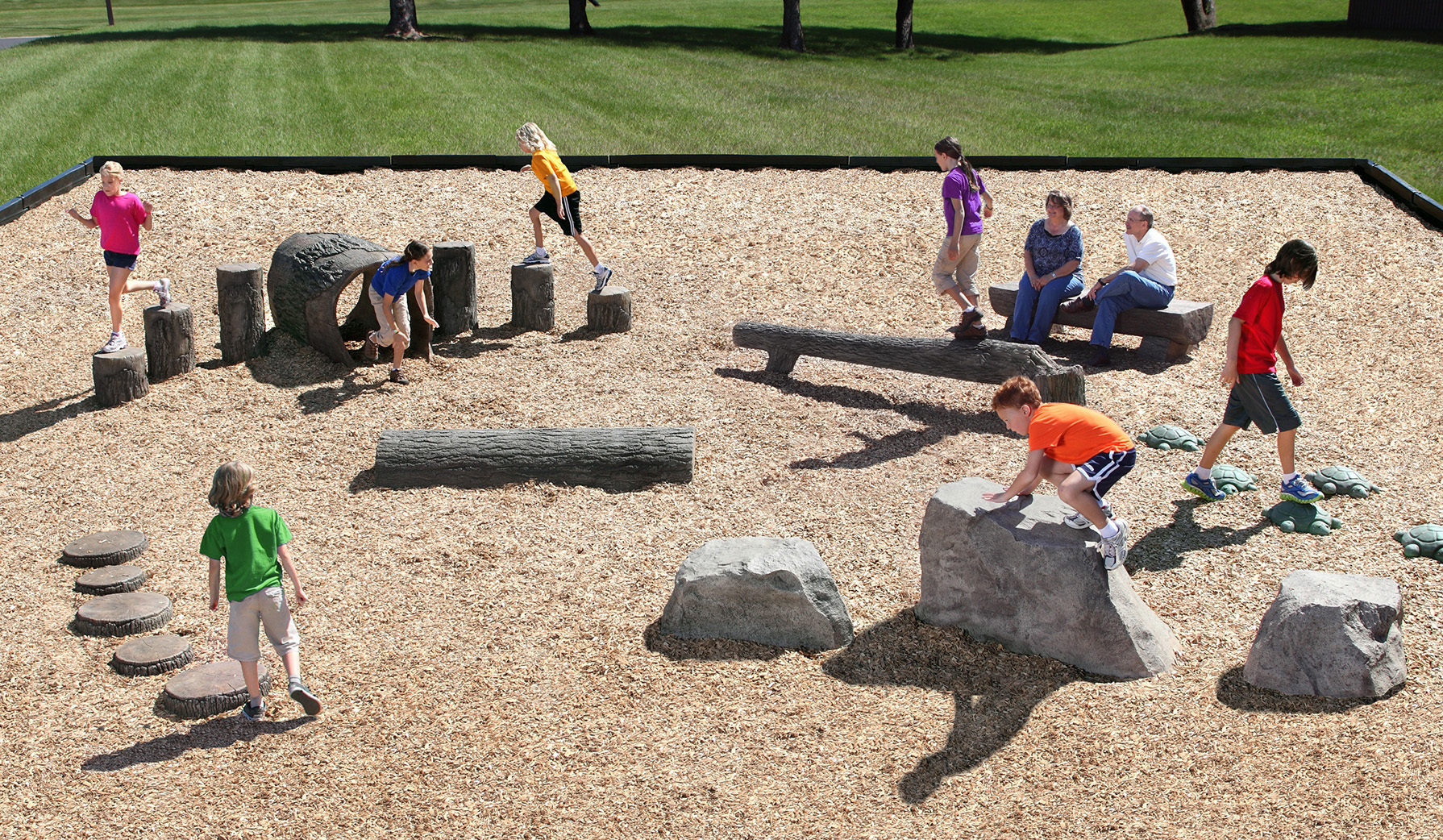 Pg 106 Nature Rocks Boulder Play Elements