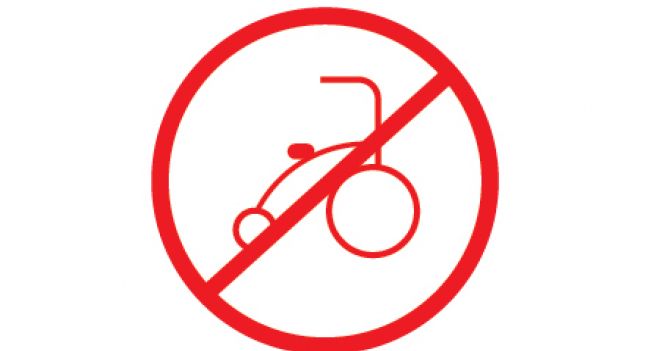 Road Sign No Trikes