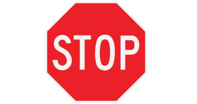Road Sign Stop