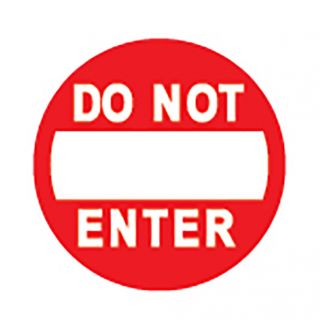 Road Sign Do Not Enternew