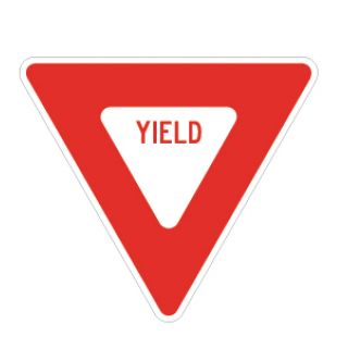 Road Sign Yield