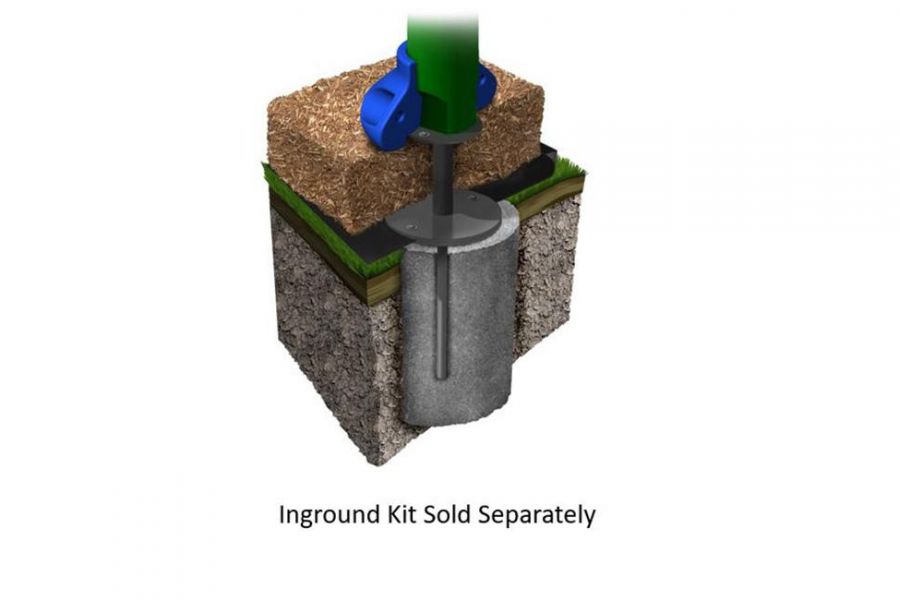Dc Inground Mount With Caption