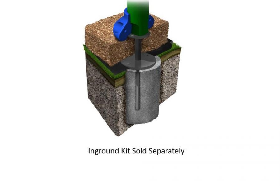 Dc Inground Mount With Caption