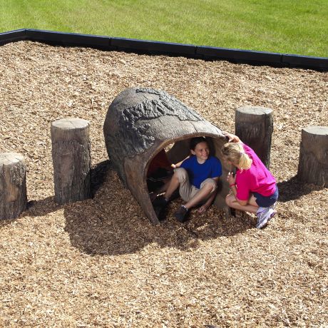 4' Log Tunnel