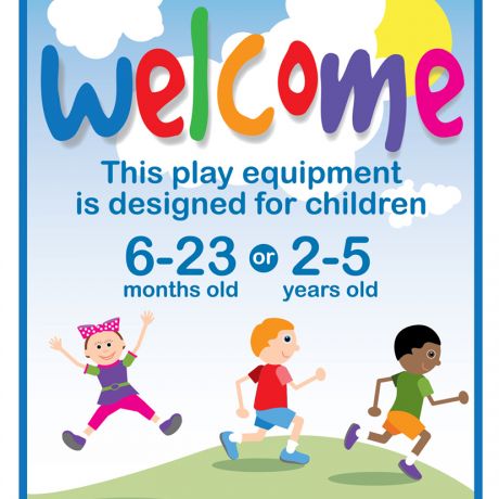 Welcome Sign (6-23 months or 2-5 years)