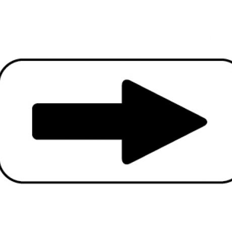 Directional Arrow Sign