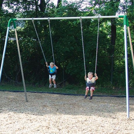 BiPod Swings - Single Bay