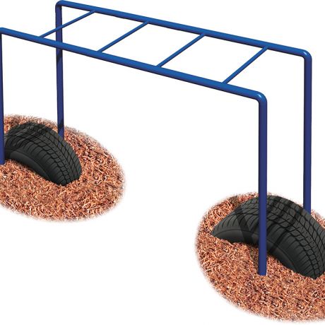 Early Childhood Horizontal Ladder- Tire Boost Package