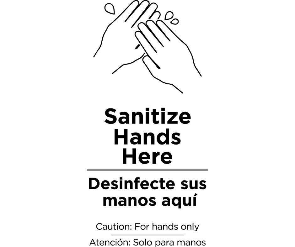 Hand Sanitizing Artwork